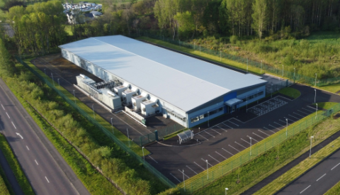a data centre building